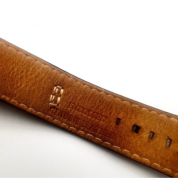 DKNY Black Leather Women Wrap Watch w New Battery - Picture 6 of 10